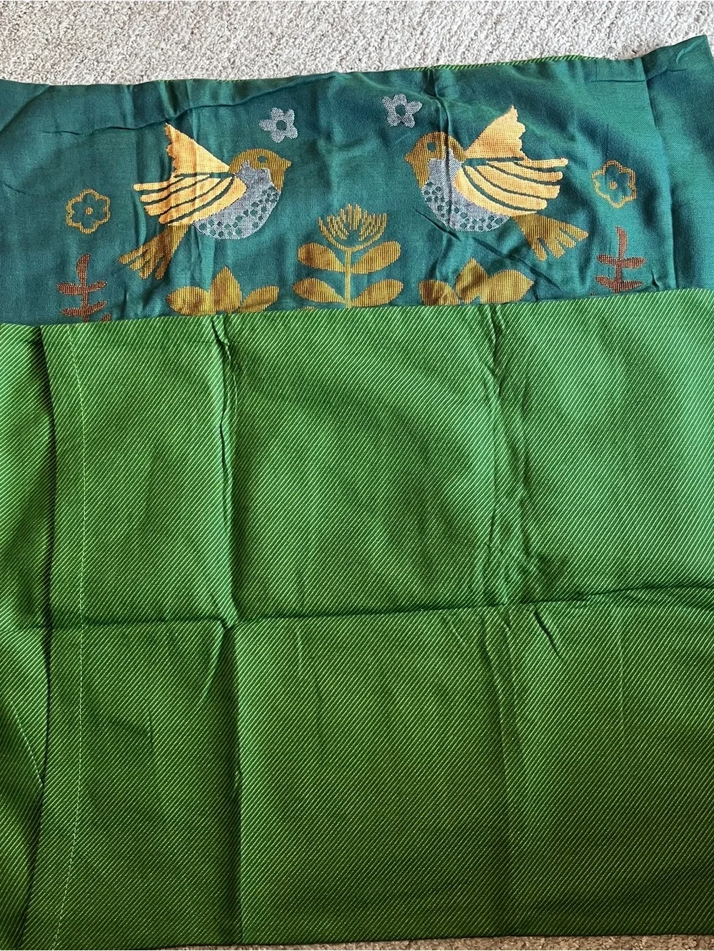 1000 TC Pillowcases Set of 2-100% Organic Washed Cotton 20